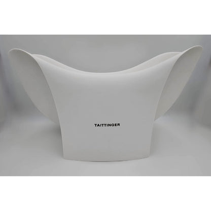 Taittinger France Barware Rare Taittinger France White Corian XL Double Magnum Champagne Bath Chiller