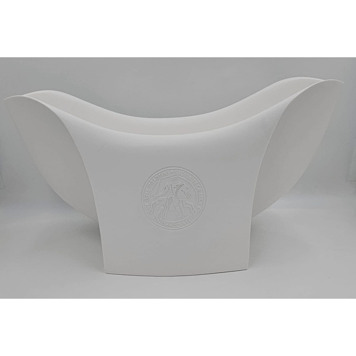 Taittinger France Barware Rare Taittinger France White Corian XL Double Magnum Champagne Bath Chiller