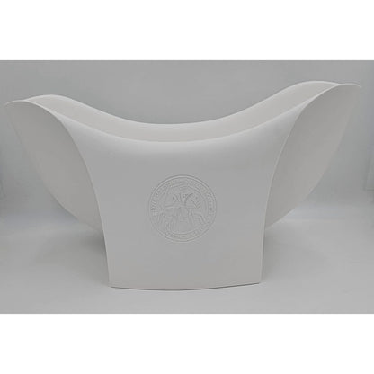 Taittinger France Barware Rare Taittinger France White Corian XL Double Magnum Champagne Bath Chiller
