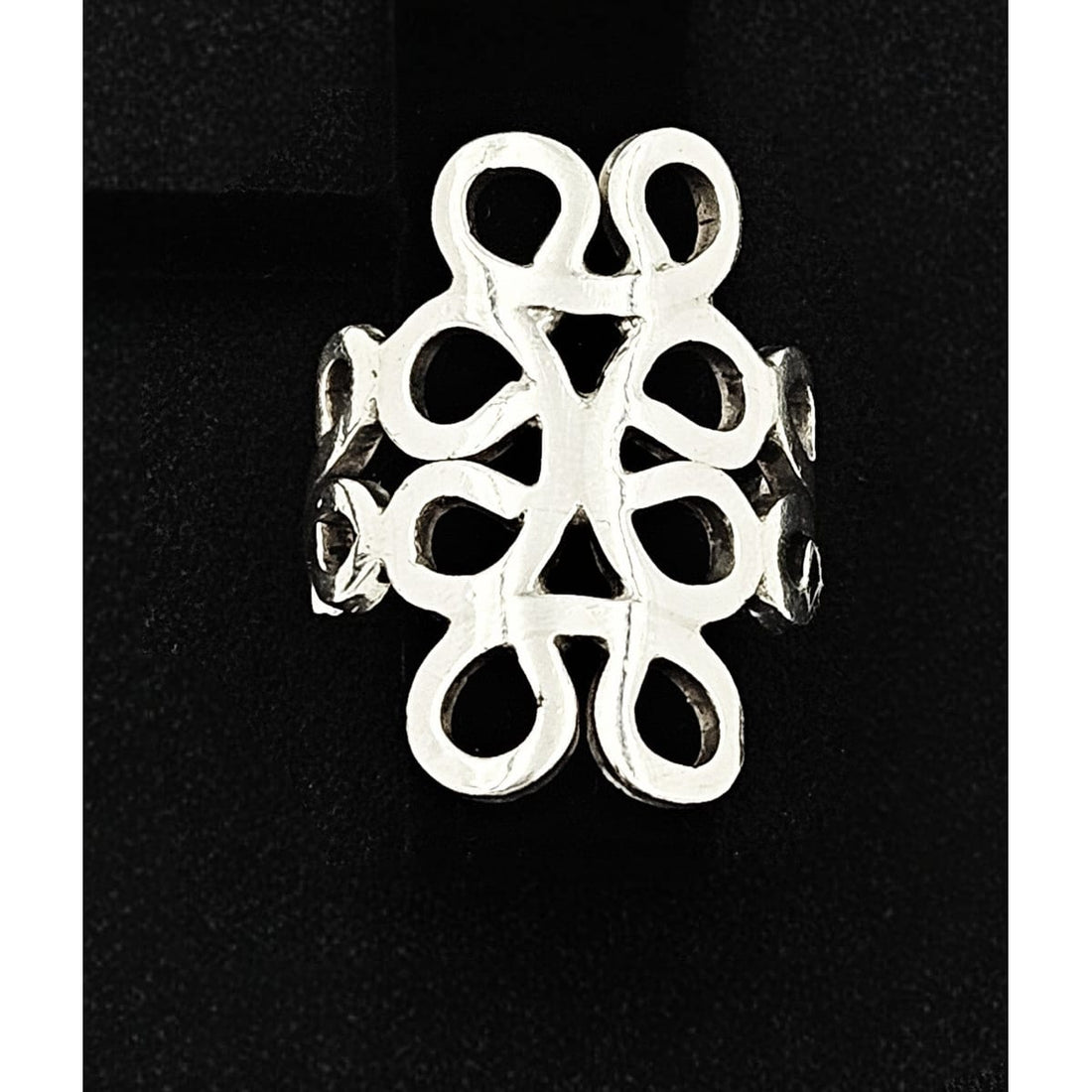 Taxco Jewelry Designer Taxco Sterling Unisex Ring Eagle 3 Stamped Signed 1960s