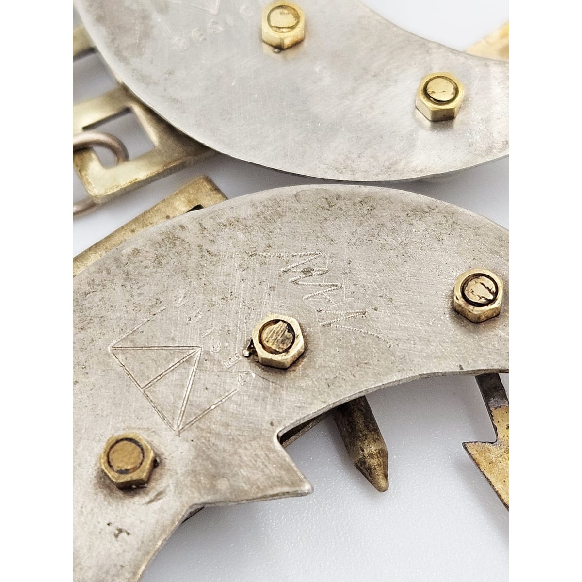 Thomas Mann Designs Jewelry Thomas Mann Designs Sterling Stone Abstract Modernist Earrings