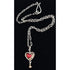 Thomas Mann Designs Jewelry Thomas Mann Designs Sterling Techno Romance Heart Necklace C. 1990