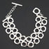 Tiffany & Co. Jewelry Superb Retired Tiffany&Co Sterling Modernist Bracelet
