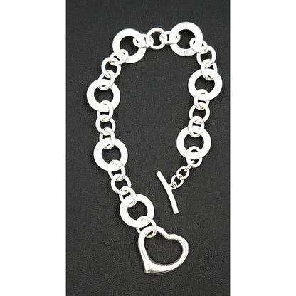 Tiffany &amp; Co. Jewelry Superb Retired Tiffany&amp;Co Sterling Modernist Bracelet