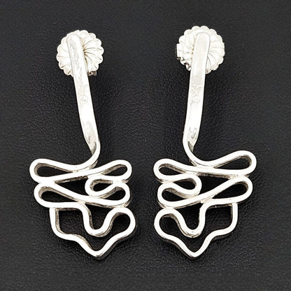 TMCMH Jewelry Designer Signed Sterling Earrings