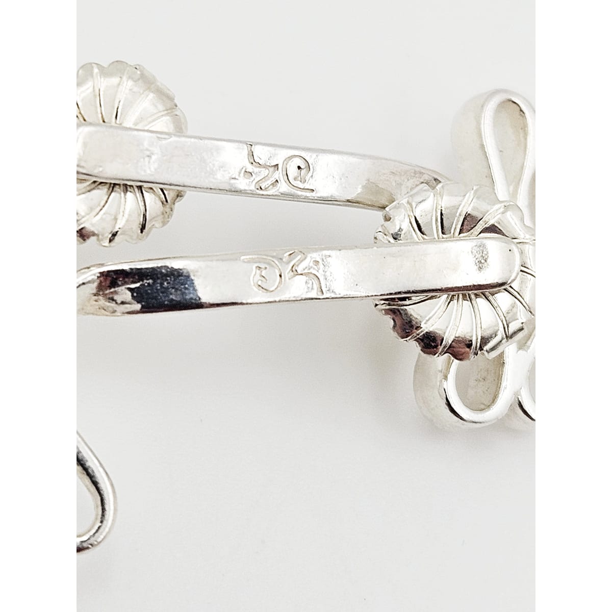 TMCMH Jewelry Designer Signed Sterling Earrings
