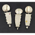 TMCMH Jewelry Sterling Modernist Brooch Earrings SET