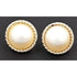 Toyo Pearl Co. Jewelry Vintage Toyo Pearl Co 14k Gold and Mabe Pearl Round Button Stud Earrings 5.5g