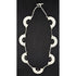 TT Jewelry Artisan Signed Sterling Silver & Onyx Modernist Necklace