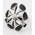 Valon Kulta Hopea Valo-Koru Jewelry Rare Finnish Valon Kulta Hopea Sterling Reindeer Moss XL Statement Ring 1971
