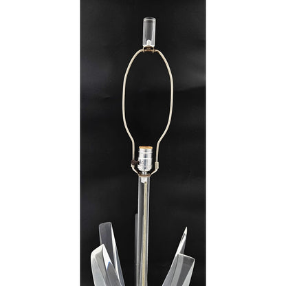 Van Teal Lamp Superb Van Teal Lucite Abstract Modernist Table Lamp Circa 1970/80&
