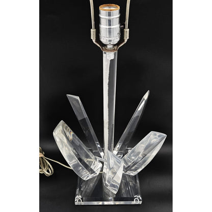 Van Teal Lamp Superb Van Teal Lucite Abstract Modernist Table Lamp Circa 1970/80&