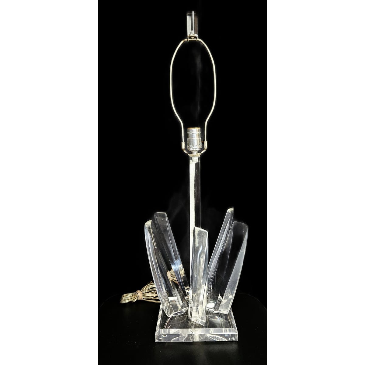 Van Teal Lamp Superb Van Teal Lucite Abstract Modernist Table Lamp Circa 1970/80&