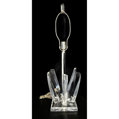 Van Teal Lamp Superb Van Teal Lucite Abstract Modernist Table Lamp Circa 1970/80&
