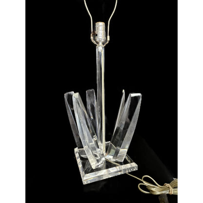 Van Teal Lamp Superb Van Teal Lucite Abstract Modernist Table Lamp Circa 1970/80&