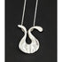 Vintage Italian Sterling Necklace Jewelry Designer Sterling Silver Necklace Circa