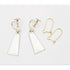 Volmer Bahner Jewelry Danish Designer Volmer Bahner Sterling & Enamel Earrings Circa 1950s