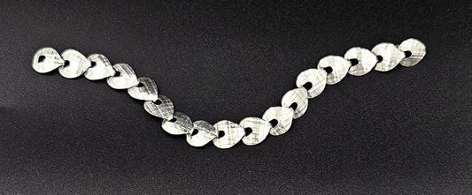 Volmer Bahner Jewelry Designer Signed AR Sterling Bracelet