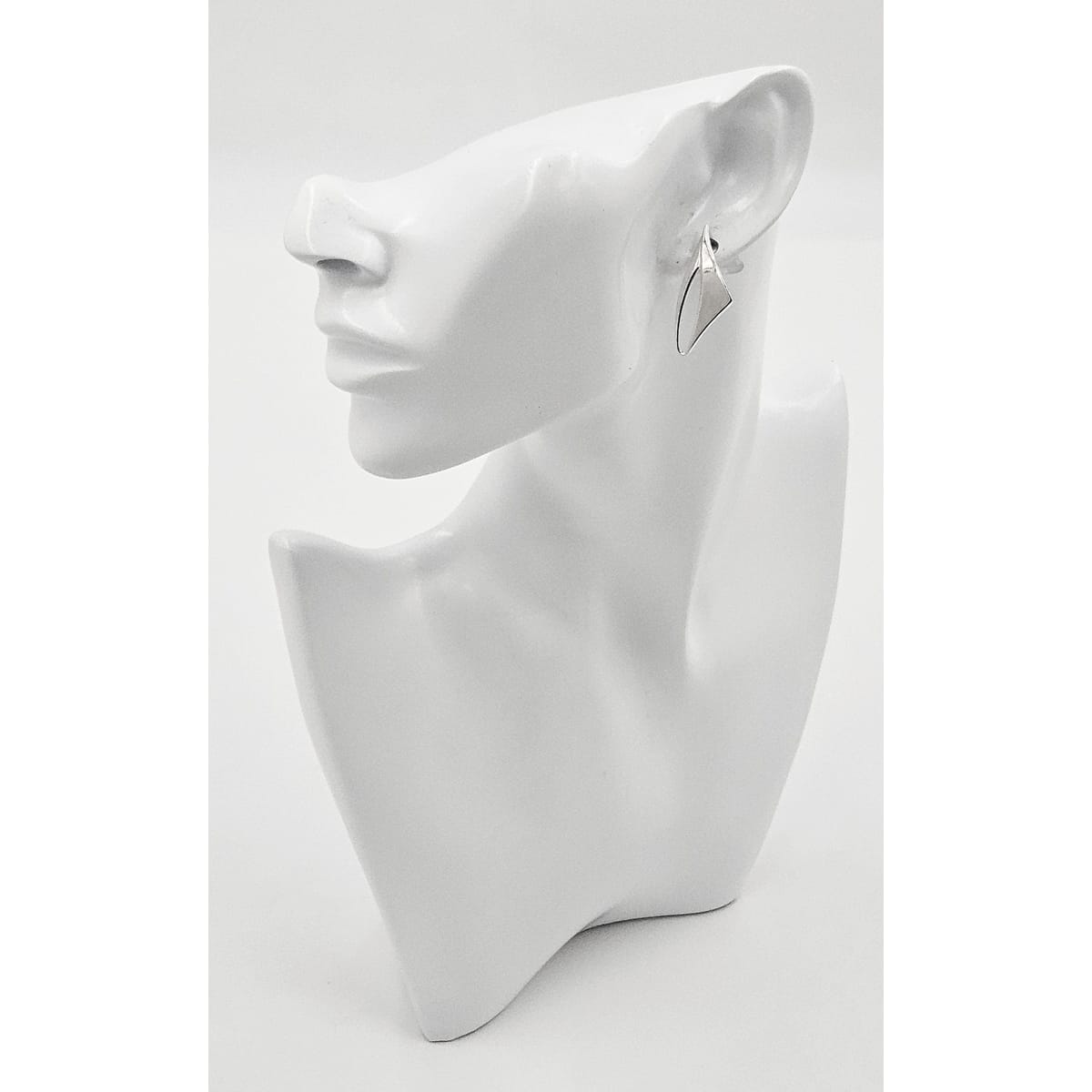 Warmind Jewelry Rare Poul WARMIND Denmark Sterling Modernist Necklace Earrings Set 1960&