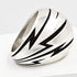 William Cheshire Jewelry UK Designer William Cheshire Modernist Sterling Lightning Bolt Dome Ring 2015