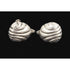 William Spratling Taxco Jewelry Designer William Spratling Taxco Sterling Silver Modernist Domed Earrings