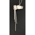 Yaacov Heller Jewelry Vintage Designer Yaacov Heller Sterling Abstract Modernist Kinetic Necklace