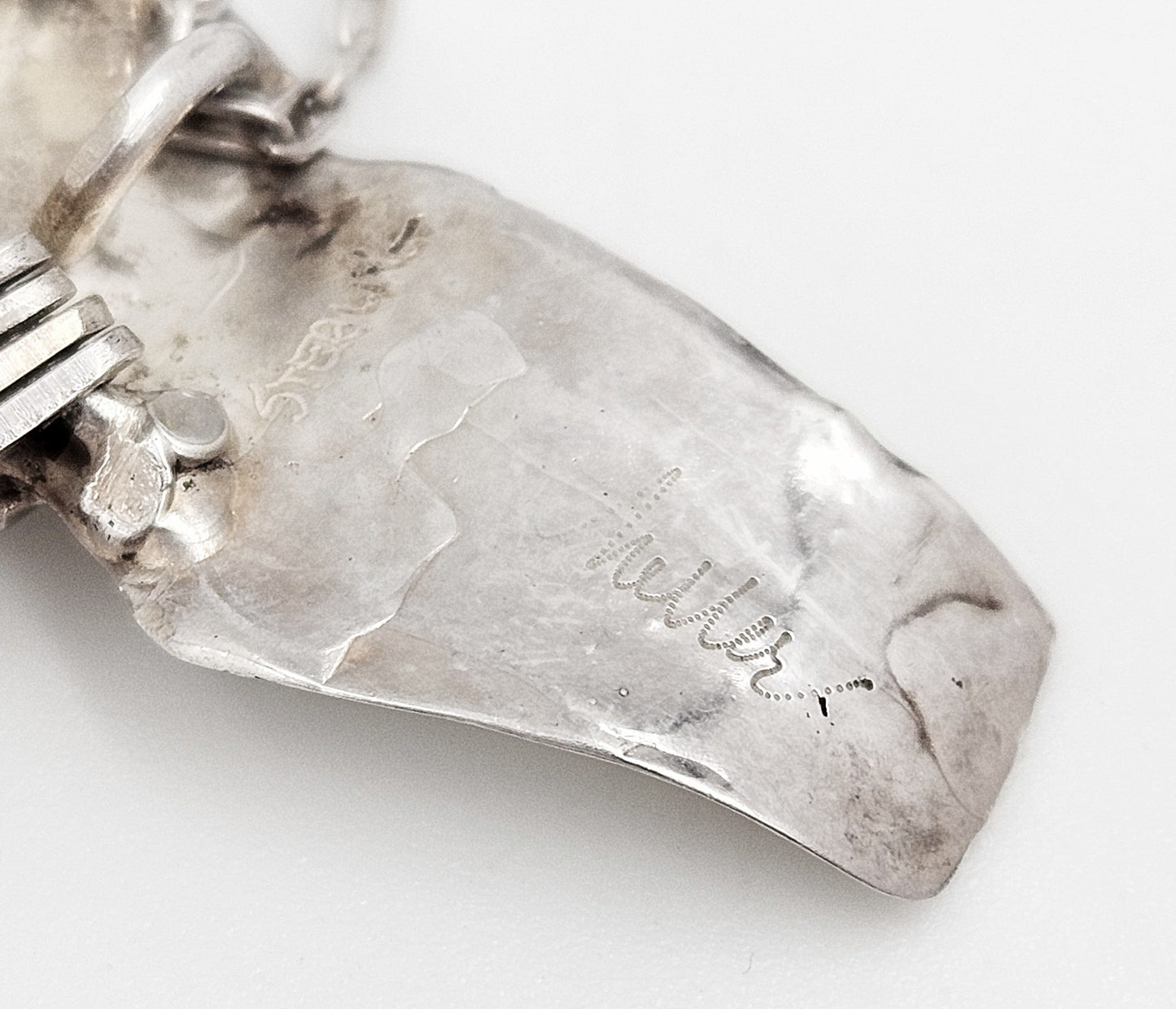 Yaacov Heller Jewelry Vintage Designer Yaacov Heller Sterling Abstract Modernist Kinetic Necklace
