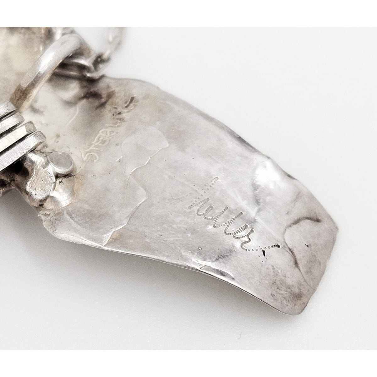 Yaacov Heller Jewelry Vintage Designer Yaacov Heller Sterling Abstract Modernist Kinetic Necklace