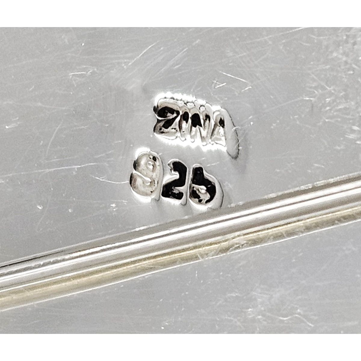 Zina Jewelry Designer Zina Sterling Modernist Brooch