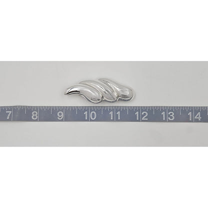 Zina Jewelry Designer Zina Sterling Modernist Brooch