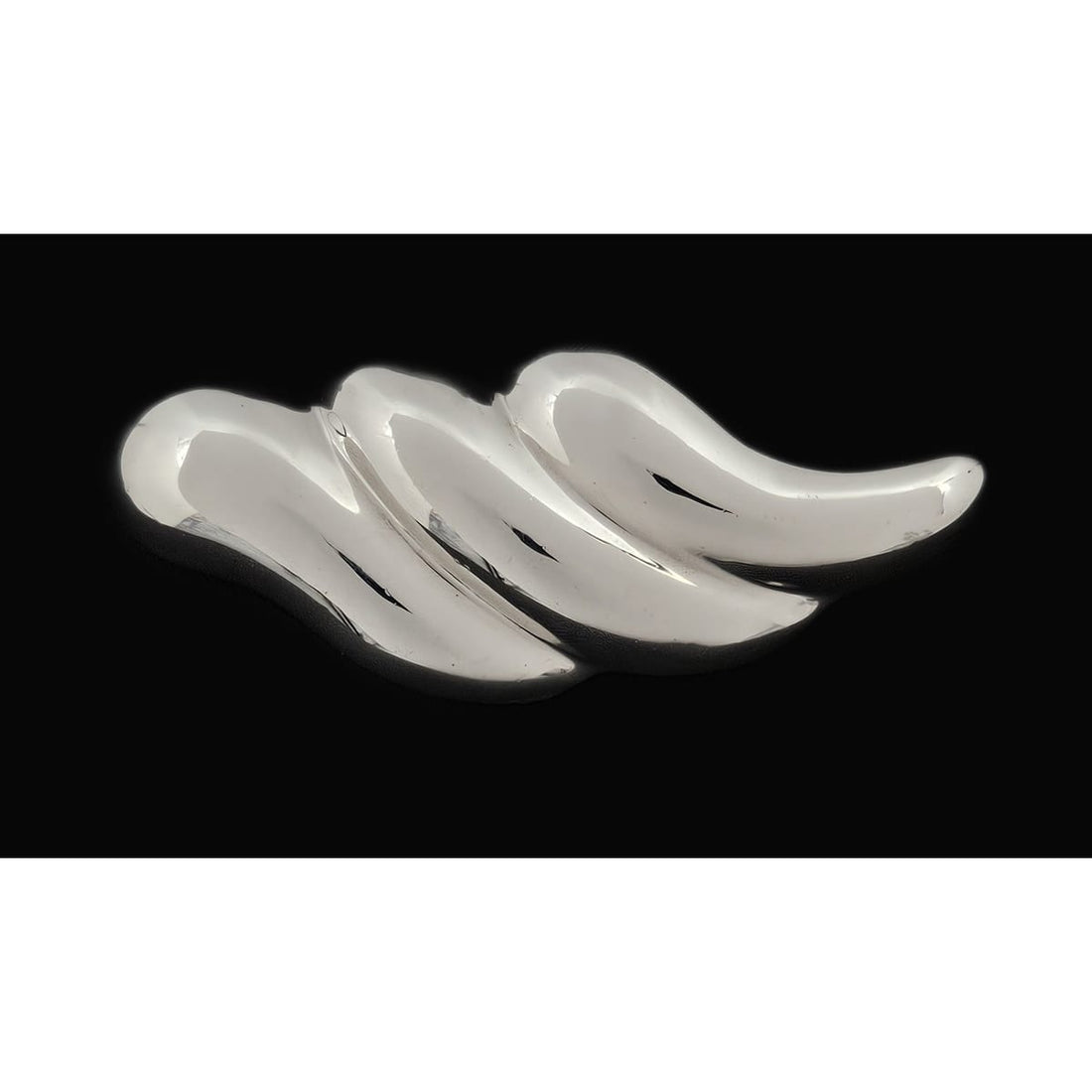 Zina Jewelry Designer Zina Sterling Modernist Brooch