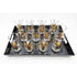 Zodiac Glassware Barware MCM Zodiac Astrology Highball Collins Glassware Bar Tools Tray Set - Ordered Tray Amazon