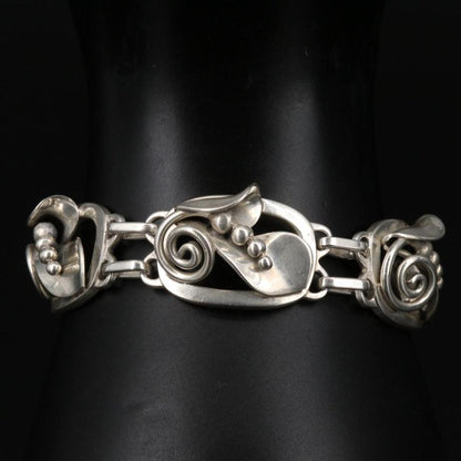 Alphonse LaPaglia Jewelry RARE Modernist 925S LaPaglia Lunning Jensen 