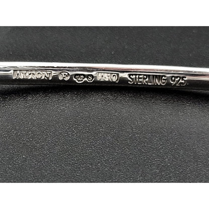 Alton Sweden Jewelry RARE Alton Sweden Scandinavian Modernist Sterling Ball End Neck Ring 1975
