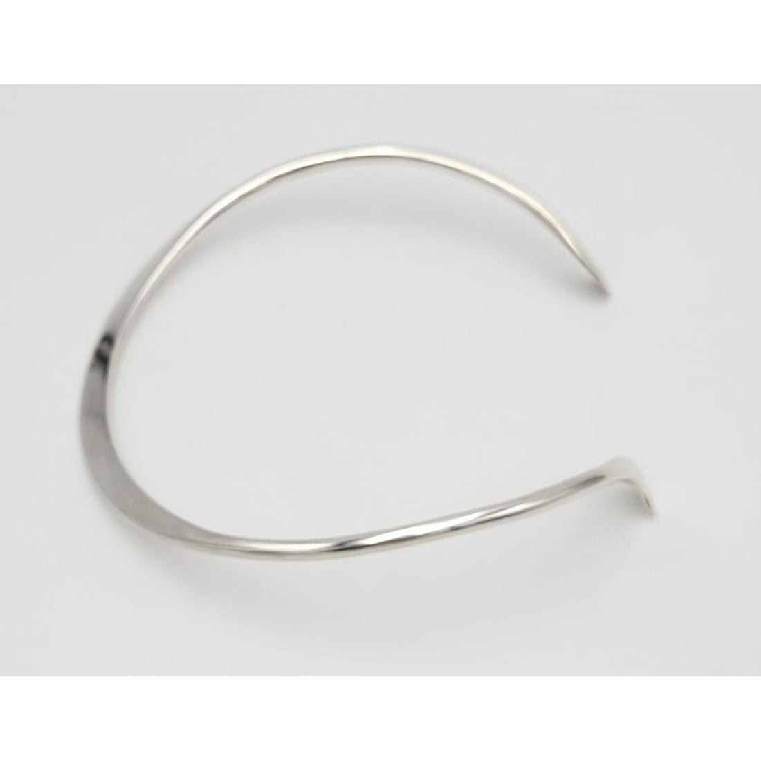Andreas Mikkelsen Jewelry Rare Danish Designer Andreas Mikkelsen Georg Jensen Sterling Neck Ring 1970s