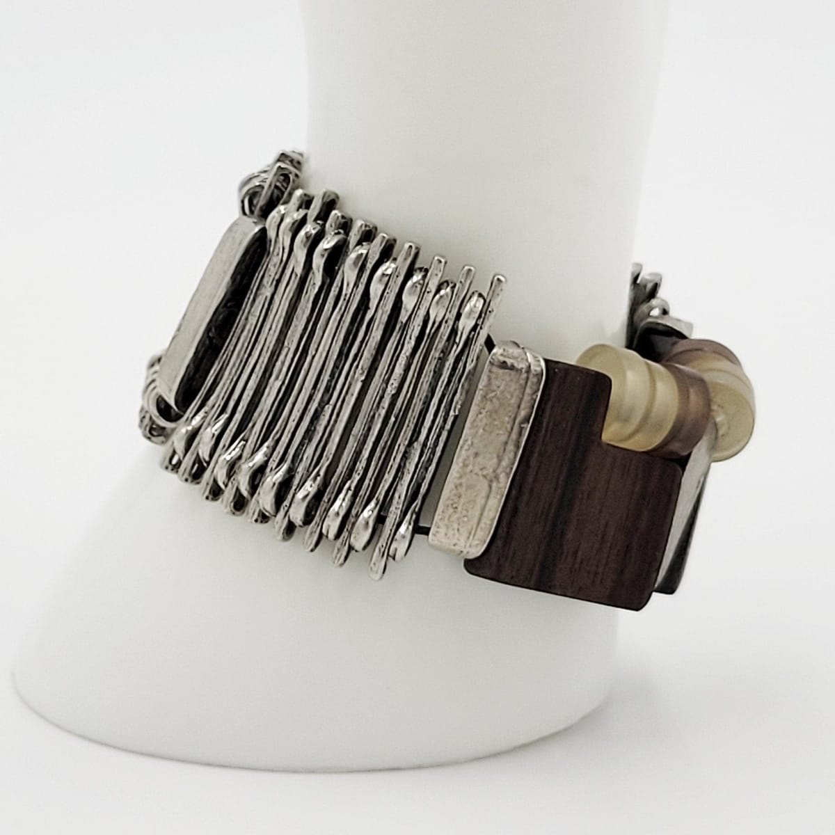 Anne Marie Chagnon Jewelry Vintage Canadian Designer Anne Marie Chagnon Modernist Abstract Bracelet