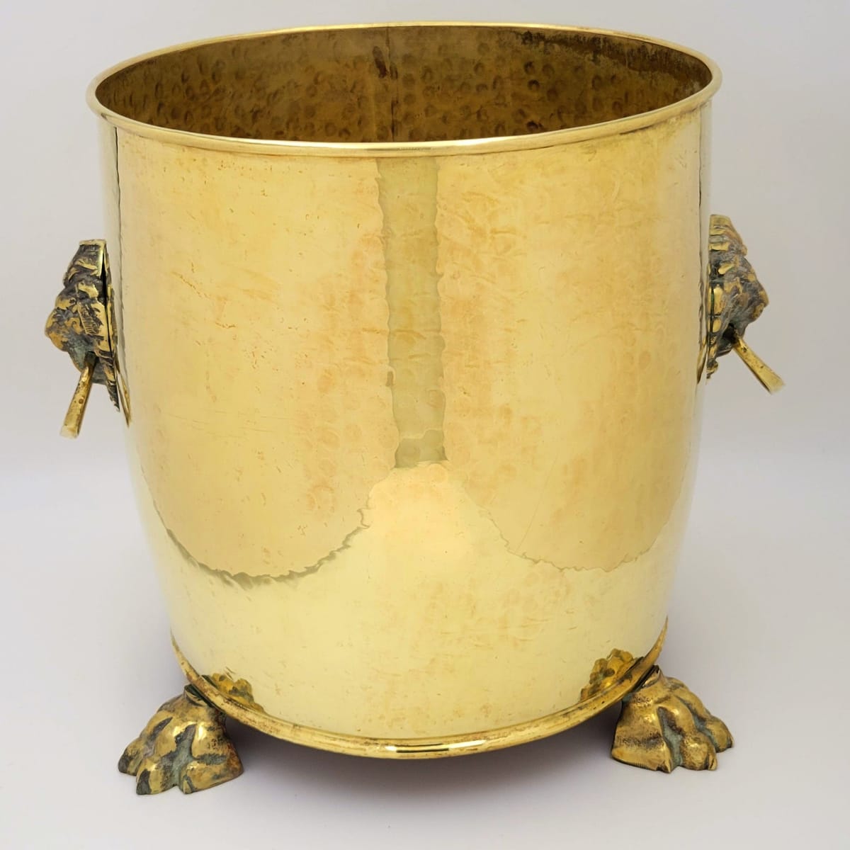 Antique Brass Planter Home Decor Early 1900&