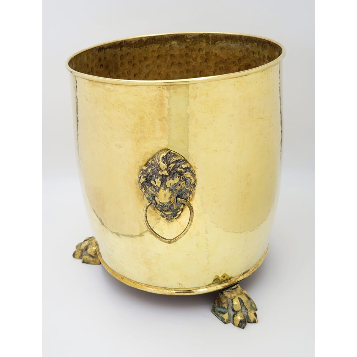 Antique Brass Planter Home Decor Early 1900&