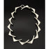 Anton Michelsen Jewelry Danish Designer Eigil Jensen for Anton Michelsen Sterling Boomerang Necklace &