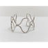 Anton Michelsen Jewelry VNTG Denmark 925SS Anton Michelsen Danmark Modernist Wavy Cuff Bracelet