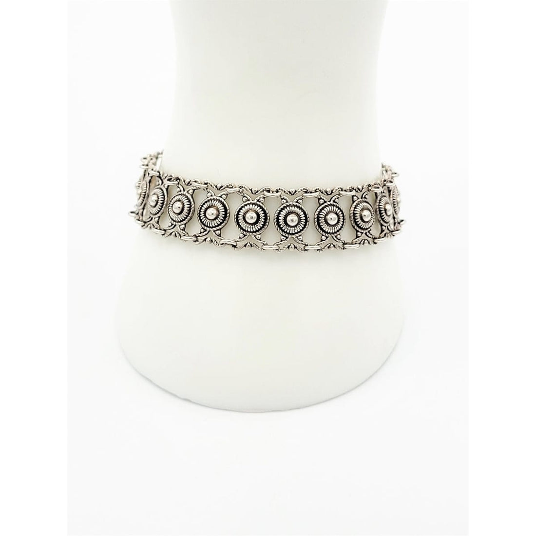 Arne Nordlie Jewelry Vintage 830 Sterling Silver Art Deco Panel Links Bracelet Arne Nordlie Norway