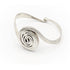 Adrien Moniquet Jewelry Artisan Hand-Signed Sterling Adrien Moniquet France Modernist Swirl Bracelet