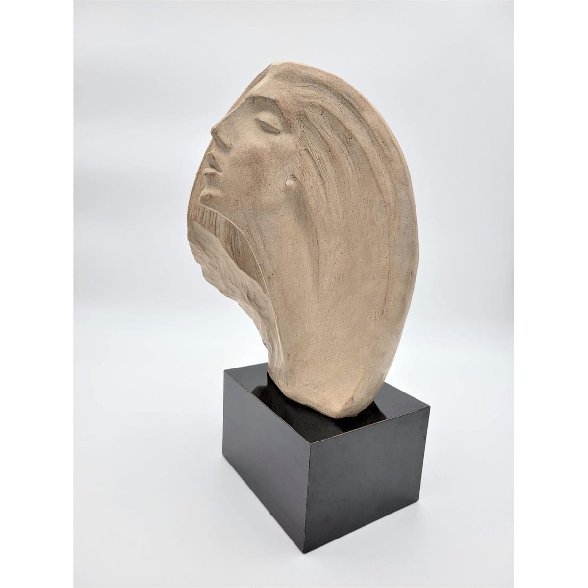 Austin Productions Sculpture Elegant Austin Productions David Fisher "Stargazer" Ceramic Sculpture Circa 1980