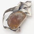 Avi Soffer Jewelry Designer Avi Soffer Sterling & Druzy MASSIVE Pendant Brooch Necklace 1980s