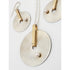 B Levy Jewelry Artisan Signed B Levy Modernist Sterling 14K Gold Pearl Necklace Earring Set