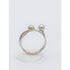 Bent Knudsen Jewelry Designer Bent Knudsen Denmark Bent K Sterling Abstract Modernist Orbs Ring 60s