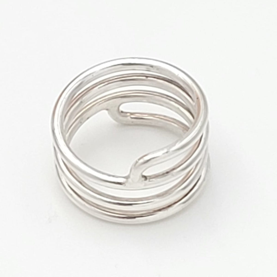 Bent Knudsen Jewelry Designer Bent Knudsen Denmark Bent K Sterling Modernist Spiral Ring Circa 1960s