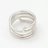 Bent Knudsen Jewelry Designer Bent Knudsen Denmark Bent K Sterling Modernist Spiral Ring Circa 1960s