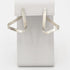 Bill Tendler Jewelry Iconic US Modernist Designer Bill Tendler Sterling 3-D Ribbons Earrings 1950s