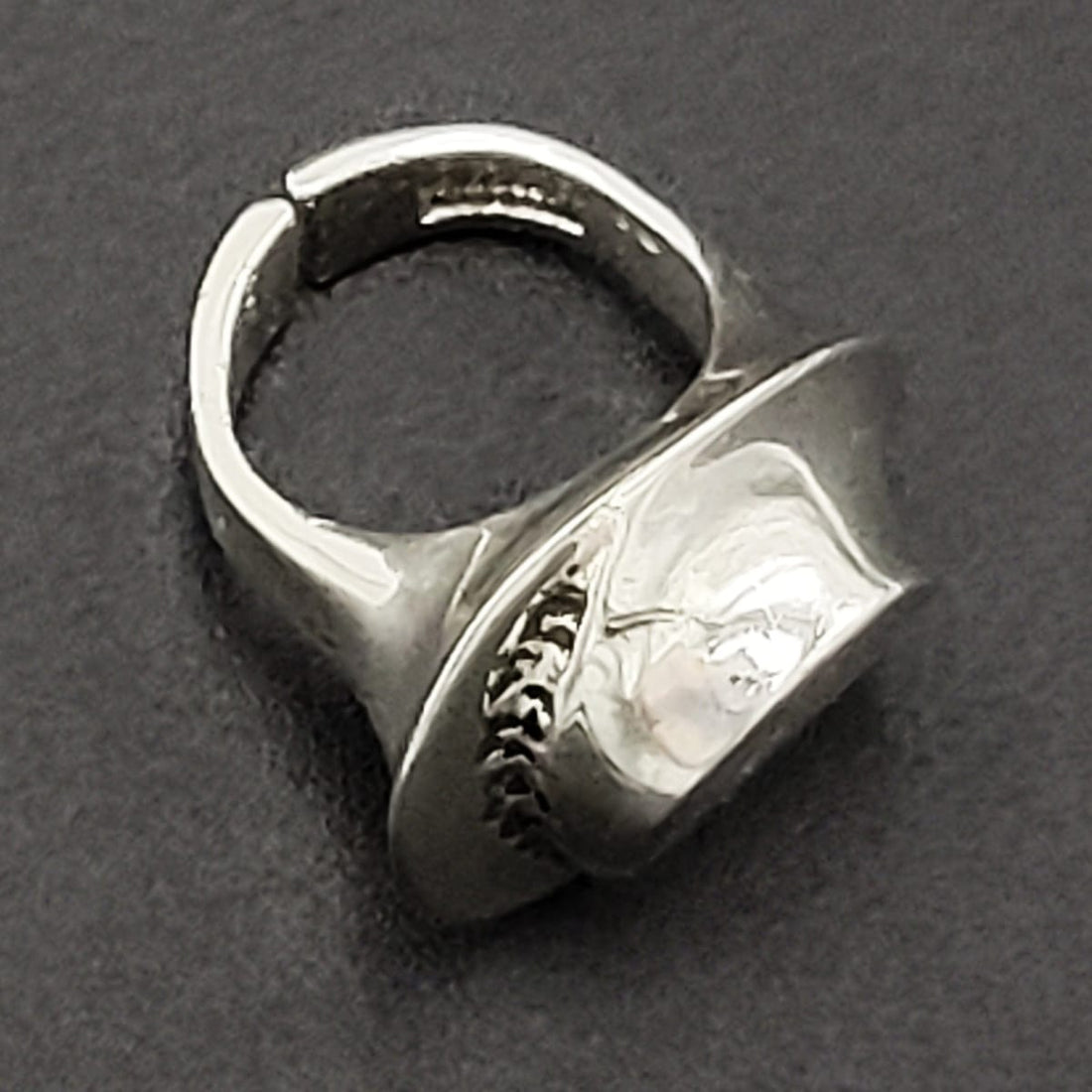 Bjorn Weckstrom Jewelry Bjorn Weckstrom Lapponia Finland Sterling Modernist Abstract Unisex Ring 1974